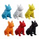 Lot de 6 sculptures chiens "NIKITA" H.17 cm 